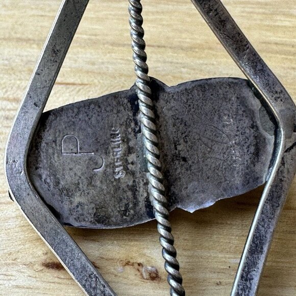 Navajo Johnny Pitchlynn Cuff Bracelet Size 6.25 Turquoise Coral Sterling 12.8g - Picture 7 of 9